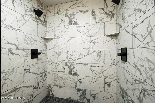 35 Feeder Dam Rd, Moreau, NY 12803 - bathroom featuring a tile shower