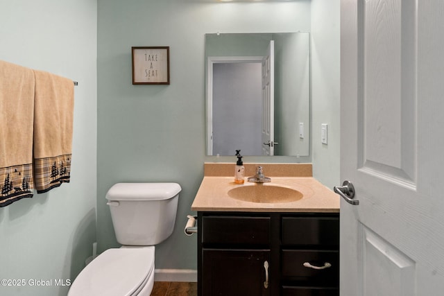 23 Line Dr, Brunswick, NY 12180 - bathroom featuring vanity and toilet