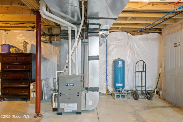 23 Line Dr, Brunswick, NY 12180 - utility room with heating unit