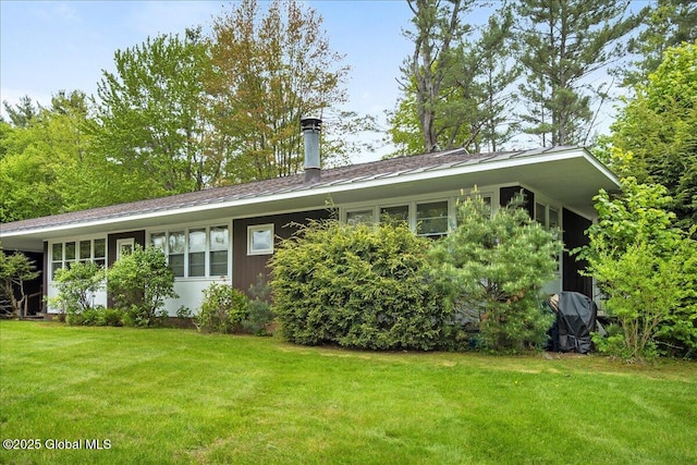 1 High Pines Ter Unit 1C, Chester, NY 12817 - view of front facade featuring a front yard