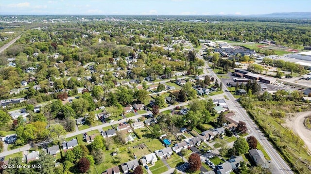 aerial overview of property's location