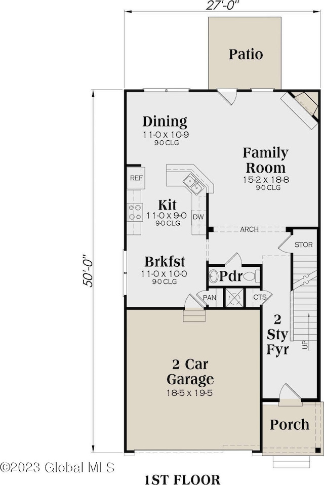 61 Van Dorn St, Saratoga Springs, NY 12866 - floor plan / room layout