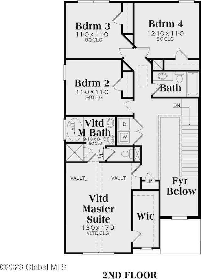 61 Van Dorn St, Saratoga Springs, NY 12866 - room layout