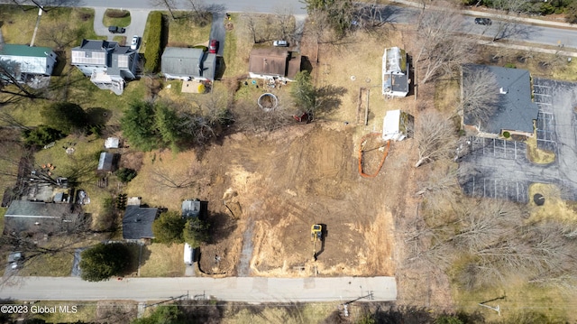61 Van Dorn St, Saratoga Springs, NY 12866 - aerial view of property's location with nearby suburban area