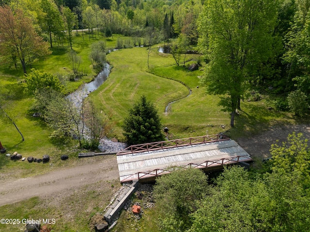 1435 Webster St, Malone, NY 12953 - aerial view of property and surrounding area