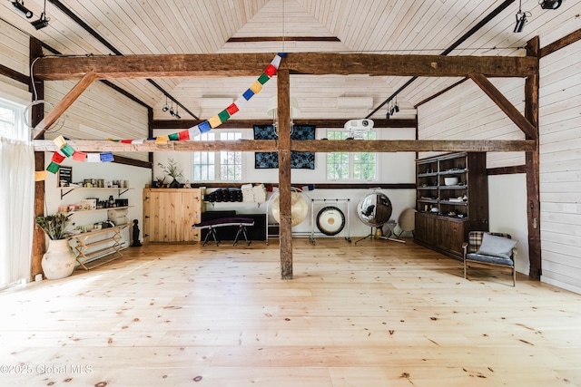 632 Albany Tpke, Chatham, NY 12136 - garage featuring wooden ceiling and wooden walls