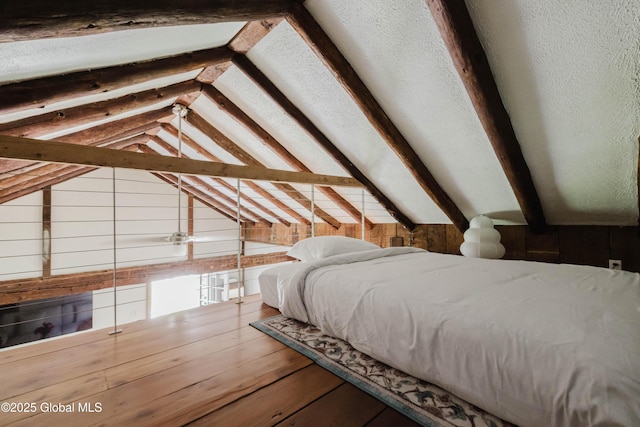 632 Albany Tpke, Chatham, NY 12136 - bedroom with wood walls