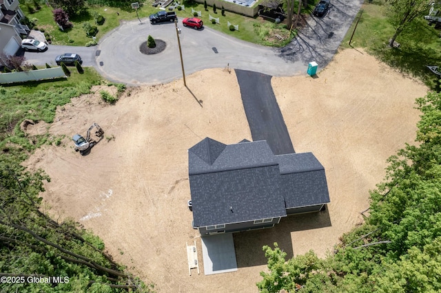view of subject property