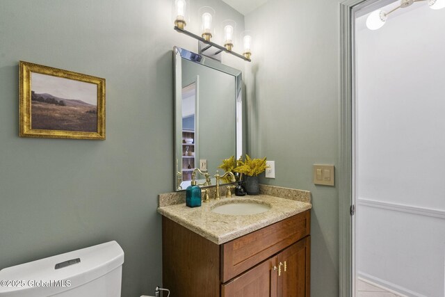 55 Journey Ln, Bethlehem, NY 12077 - bathroom featuring vanity and toilet