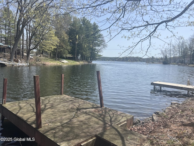 5518 Crooked St, Galway, NY 12074 - dock area with a water view
