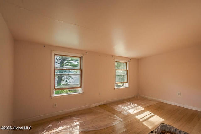 5518 Crooked St, Galway, NY 12074 - spare room featuring wood finished floors and baseboards