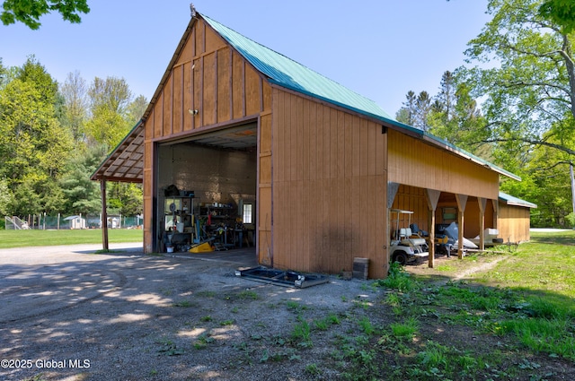 116 Medbury Rd, Greenfield, NY 12859 - view of pole building