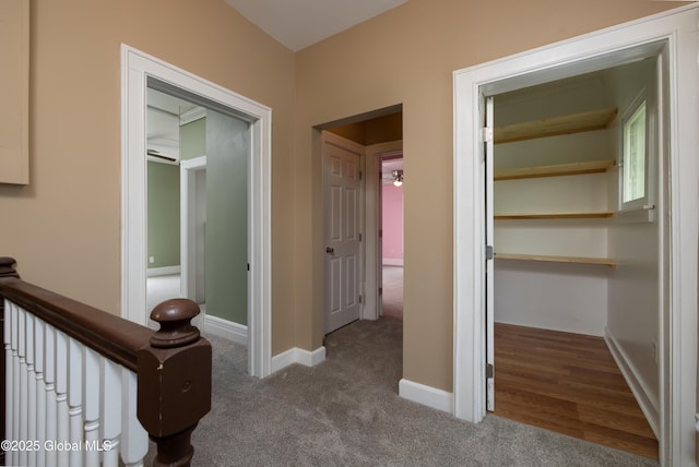 185 Bay St, Glens Falls, NY 12801 - hall featuring carpet floors and baseboards