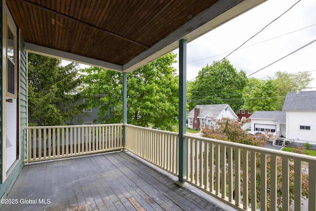 185 Bay St, Glens Falls, NY 12801 - view of wooden deck