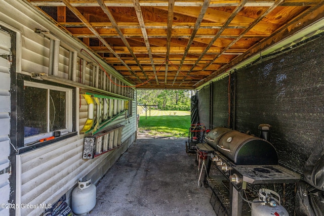 22 Center St, Fort Edward, NY 12828 - view of patio with an exterior structure