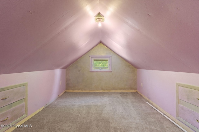 22 Center St, Fort Edward, NY 12828 - bonus room featuring carpet floors and lofted ceiling