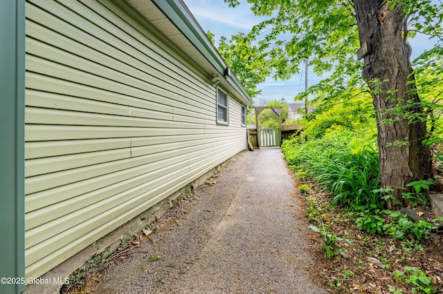 view of property exterior