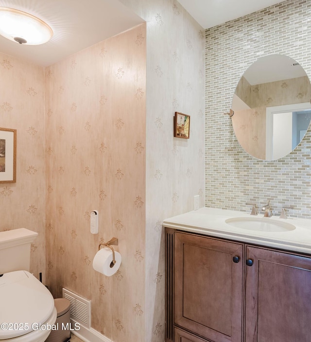 36 Greystone Dr, Guilderland, NY 12186 - half bathroom featuring toilet and vanity