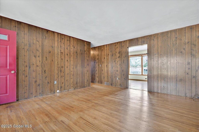 60 Edmund Dr, Milton, NY 12020 - unfurnished room featuring wood finished floors and wood walls