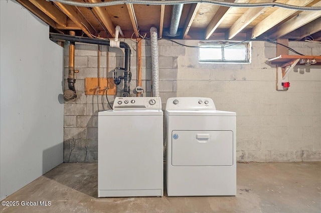 60 Edmund Dr, Milton, NY 12020 - laundry area with washing machine and clothes dryer