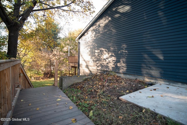18 Alva St, East Greenbush, NY 12061 - view of property exterior featuring a deck