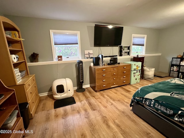 25 Hilton Dr, Moreau, NY 12803 - bedroom with light wood-style floors
