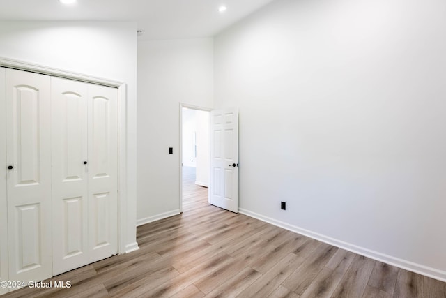 15 Schaffer Dr, Colonie, NY 12047 - unfurnished bedroom featuring light wood-type flooring, a closet, recessed lighting, and baseboards