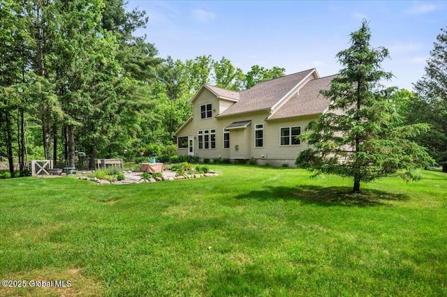 264 Edie Rd, Wilton, NY 12866 - back of house with a yard and a patio