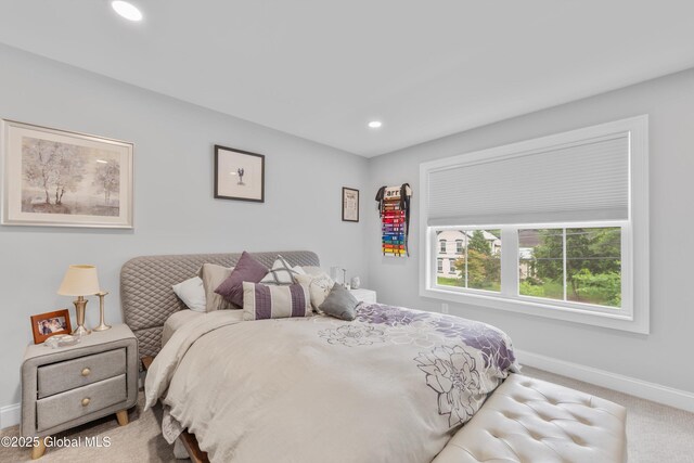 305 W Circular St, Saratoga, NY 12866 - bedroom with carpet flooring and recessed lighting