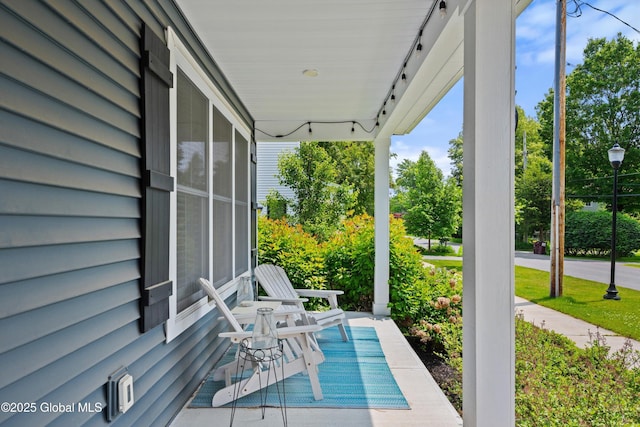 305 W Circular St, Saratoga, NY 12866 - view of porch