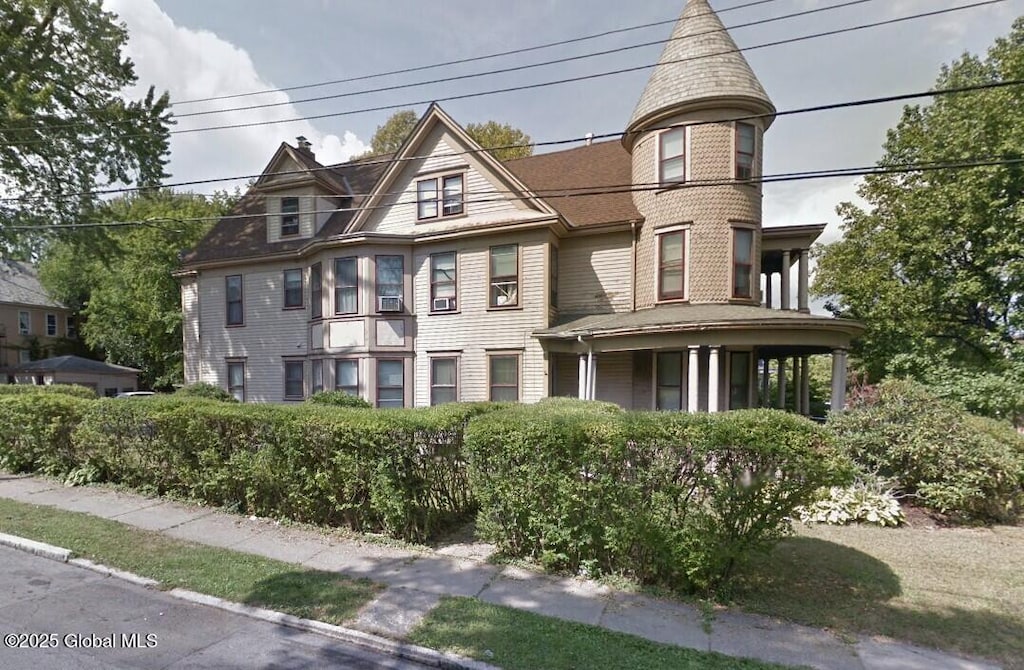 view of victorian house