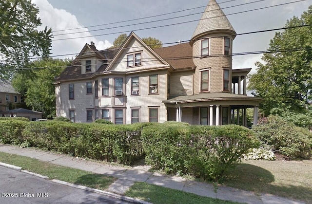 view of victorian house