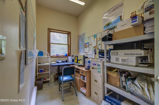 324 County Highway 112, Bleecker, NY 12078 - home office featuring concrete flooring