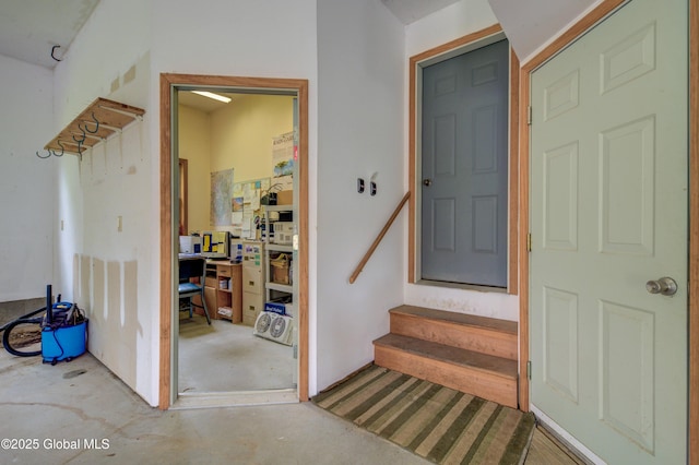 324 County Highway 112, Bleecker, NY 12078 - stairs featuring concrete floors