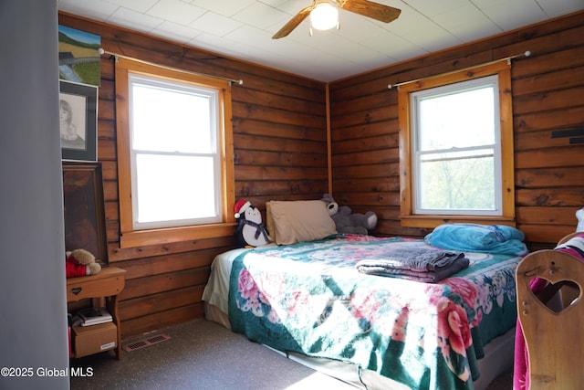 40 W Starbuck Ln, Fort Ann, NY 12827 - bedroom with multiple windows and ceiling fan