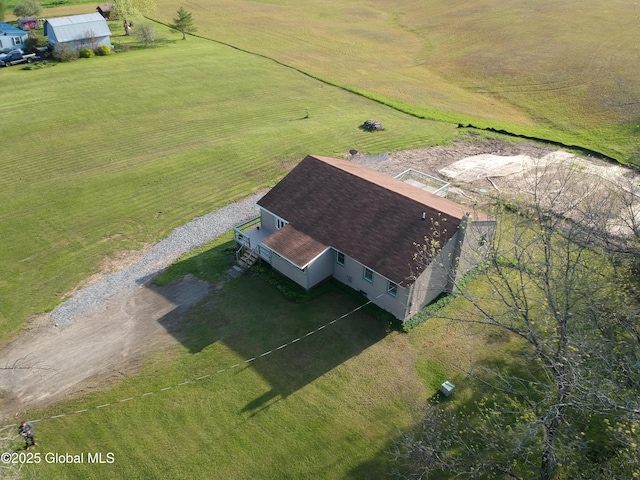 40 W Starbuck Ln, Fort Ann, NY 12827 - aerial view of sparsely populated area with a pastoral area
