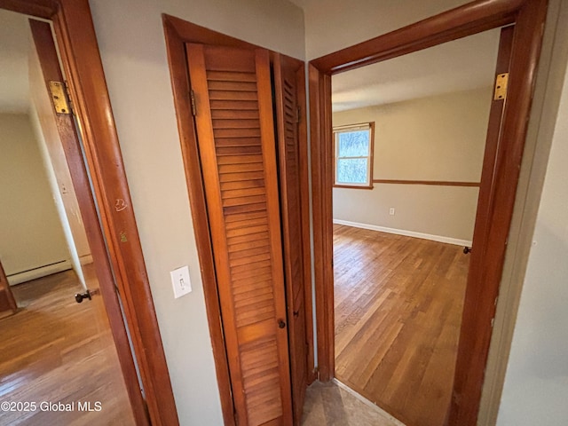 3 Schuyler Ave, Ravena, NY 12143 - corridor featuring wood finished floors and baseboards