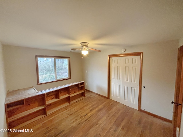 3 Schuyler Ave, Ravena, NY 12143 - unfurnished bedroom with light wood-type flooring, baseboards, and a closet
