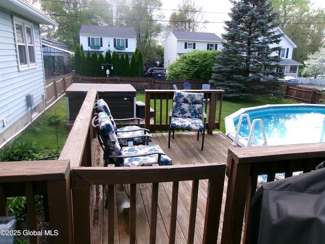view of deck