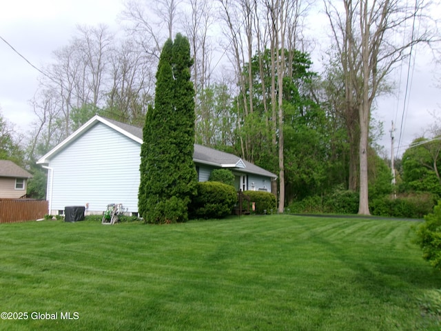 view of yard