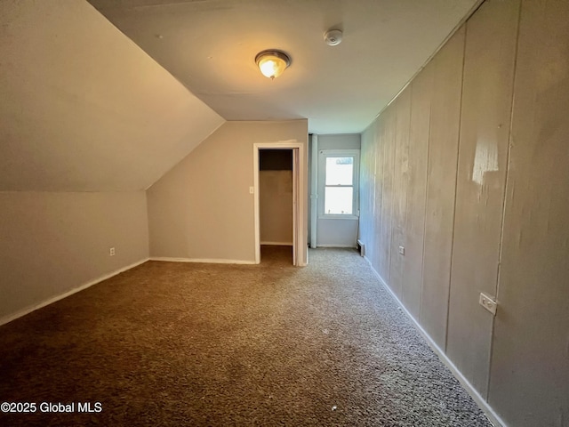 254 2nd St, Albany, NY 12206 - additional living space with carpet floors and lofted ceiling