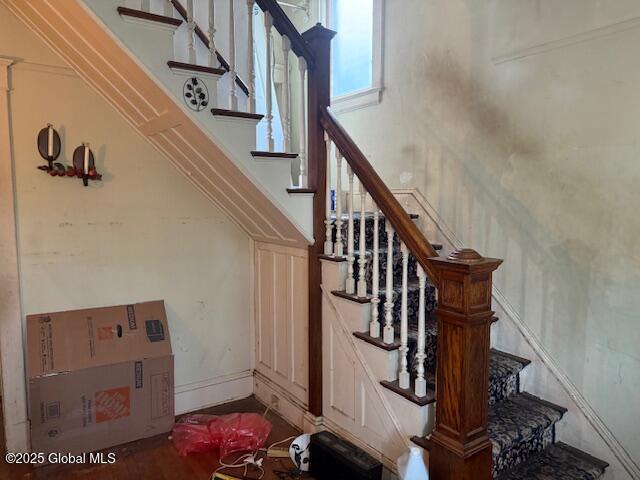 view of staircase