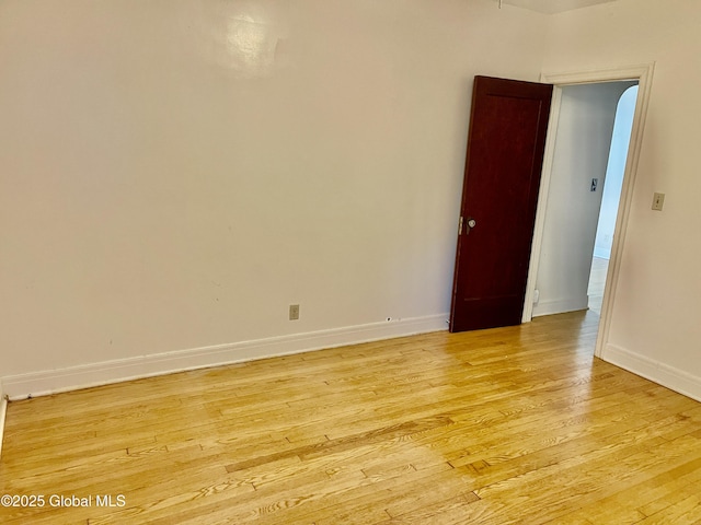 130 Van Schoick Ave, Albany, NY 12209 - spare room with light wood-type flooring and baseboards