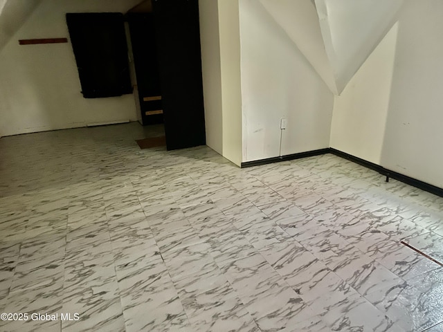 130 Van Schoick Ave, Albany, NY 12209 - additional living space with light marble finish floors and lofted ceiling