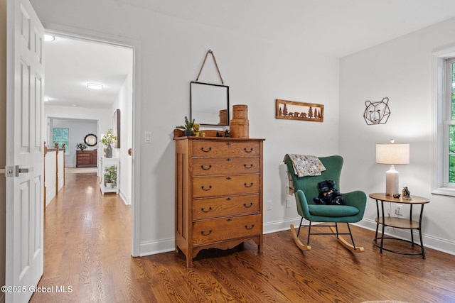6004 Queen Mary Ct, Schenectady, NY 12303 - living area with wood finished floors and baseboards