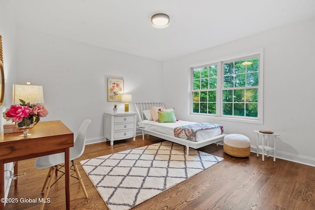 6004 Queen Mary Ct, Schenectady, NY 12303 - bedroom with baseboards and wood finished floors