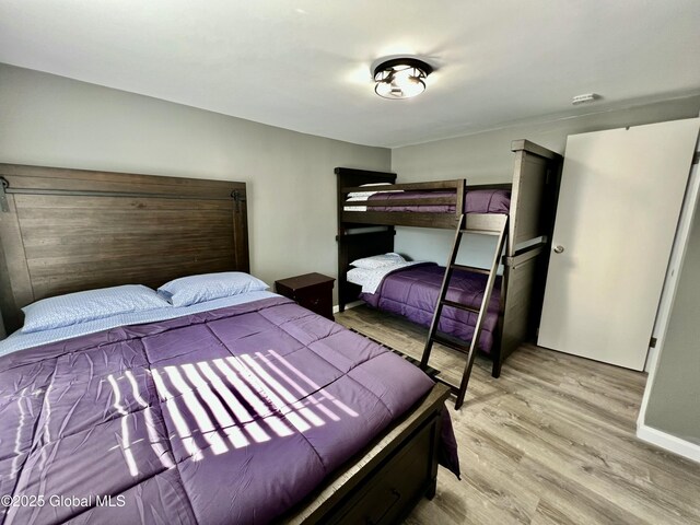 119 Houseman St, Mayfield, NY 12117 - bedroom featuring wood finished floors