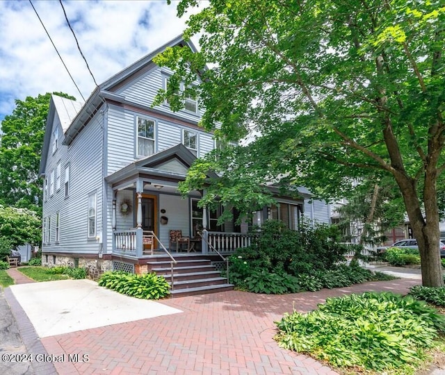 19 George St, Saratoga Springs, Inside, NY 12866 - traditional style home with covered porch