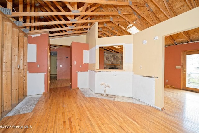2188 Lynn St, Rotterdam, NY 12306 - unfurnished living room with wood-type flooring