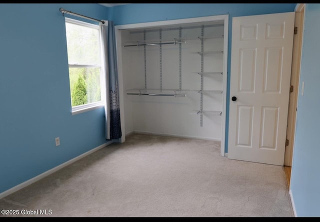 29 Clark St, Hudson Falls, NY 12839 - unfurnished bedroom with a closet, carpet, and baseboards